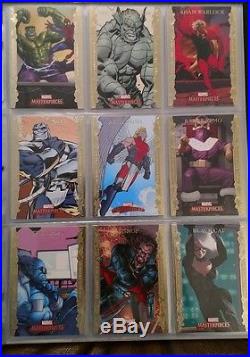2007 Upper Deck Marvel Masterpieces Series 1 Complete 90-Card Set Subcasts Set 