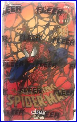 Fleer 1st Edition 1994 Marvel Amazing Spider-Man Trading Card Box NEW 36 Packs Fleer 1st Edition 1994 Marvel Amazing Spider-Man Trading Card Box NEW 36 Packs