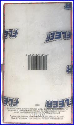 Fleer 1st Edition 1994 Marvel Amazing Spider-Man Trading Card Box NEW 36 Packs Fleer 1st Edition 1994 Marvel Amazing Spider-Man Trading Card Box NEW 36 Packs