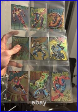 1500+ Marvel Card Lot Estate Sale Find All Pristine Condition 50+ Chase Cards