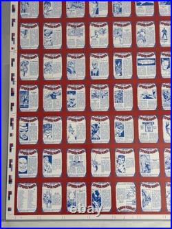 1962-1992 Comic Images SPIDER-MAN 30th Anniversary UNCUT SHEET Trading Card Set
