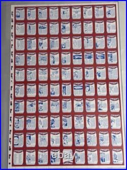 1962-1992 Comic Images SPIDER-MAN 30th Anniversary UNCUT SHEET Trading Card Set