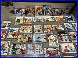 1966 Complete 66 Card Set Donruss Marvel Super-Heroes Spider-man Nice