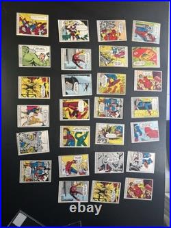 1966 Donruss Marvel MCG Super Heroes Trading 27 Card Lot High Grade Spider-ManRC