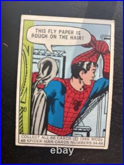 1966 Donruss Marvel MCG Super Heroes Trading 27 Card Lot High Grade Spider-ManRC