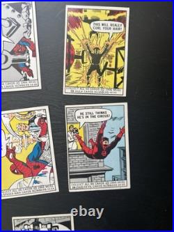 1966 Donruss Marvel MCG Super Heroes Trading 27 Card Lot High Grade Spider-ManRC