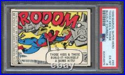 1966 Donruss Marvel Spiderman Rookie #43 PSA 6