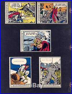 1966 Donruss Marvel Super-Hero Complete Card Set of 66 GD (Glued, but Look NM)