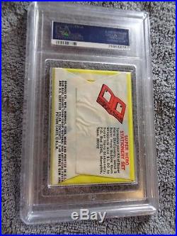 1966 Donruss Marvel Super Heroes Card Wax Pack Sealed Psa 8 Great Price Htf