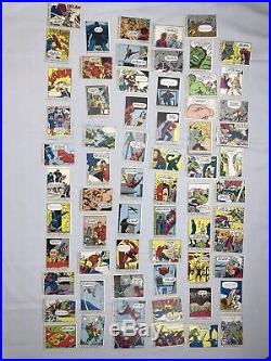 1966 Donruss Marvel Super Heroes Cards Complete Set + Extras, Box, Wrappers