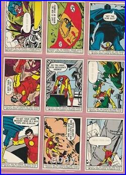 1966 Donruss Marvel Super Heroes Complete 66 Card Set