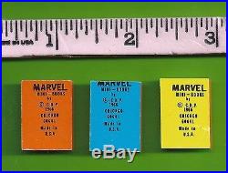 1966 Marvel Mini Comic Books. Spiderman, Thor, and Sgt Fury (Lot of 3)