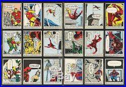 1966 Marvel Super Heroes Hi-Grade COMPLETE SET Spider Man Captain America (PWCC)