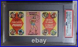 1966 Topps Comic Book Foldees #12 WONDER WOMAN PSA 5 EX Rookie Card
