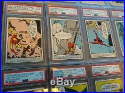 1966 donruss marvel super hero Cards PSA Lot X28