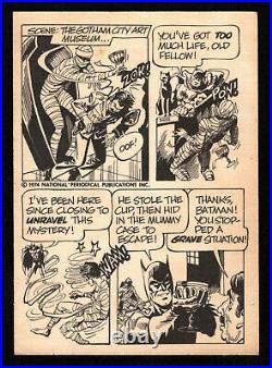 1974 Batman Wonder Bread National Periodical Publications DC Comics Card