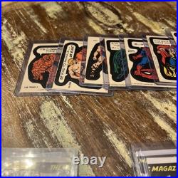 1975-1976 TOPPS MARVEL Comic Book Heroes Trading Cards Stickers Lot of 44 1975-1976 TOPPS MARVEL Comic Book Heroes Trading Cards Stickers Lot of 44