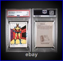 1980 Marvel Terrabusi Wolverine #86 Psa 1 (mk) Rc. Superheroes Coleccion Rookie