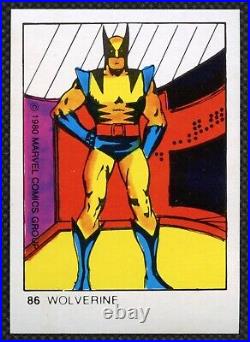 1980 Terrabusi Marvel Comics Wolverine Rookie #86