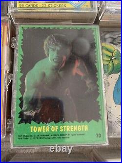 1980's & 90's Super Heroes Trading Cards