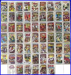 1984 Marvel Superheroes 1st Issue Covers Complete Set of 60 Cards F. T. C. C