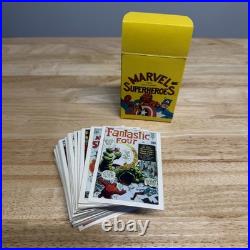 1984 Marvel Superheroes First Issue Covers Trading Cards Complete Set NM+