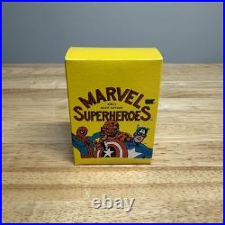 1984 Marvel Superheroes First Issue Covers Trading Cards Complete Set NM+