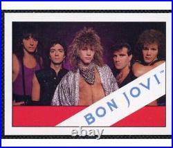 1985 Wonder Bread Bon Jovi Card Still in Original Packaging