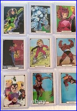 1988 Comic Images Marvel Universe Series IV 4 Heroic Origins Complete Set 1-90