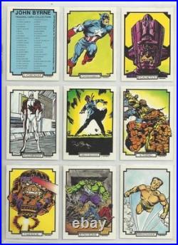 1989 Best of John Byrne (Comic Images) FULL SET of 45 Base Cards (1-45/Header)