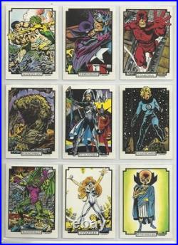1989 Best of John Byrne (Comic Images) FULL SET of 45 Base Cards (1-45/Header)