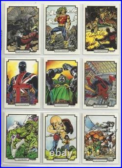 1989 Best of John Byrne (Comic Images) FULL SET of 45 Base Cards (1-45/Header)