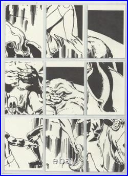 1989 Best of John Byrne (Comic Images) FULL SET of 45 Base Cards (1-45/Header)