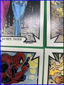 1989 Marvel Comics Todd Mcfarlane Trading Card Set Nrmt-mint Range Complete