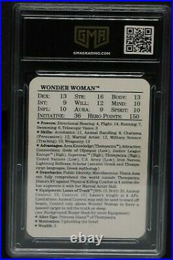 1989 Wonder Woman Mayfair DC Comics Playing Card GMA 8.5 NM-MT+ RARE