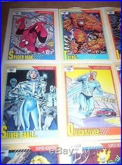 1990, 1991, 1992, 1993, 1994, Marvel Universe Complete 5 Card Sets! Stan Lee