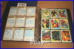 1990 & 1991 Marvel Universe Series 1 & 2Trading Cards COMPLETE BASE SETS #1-162