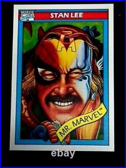 1990 IMPEL MARVEL UNIVERSE SUPER HEROES Trading Cards SERIES 1 SET 162 CARDS