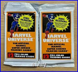 1990 IMPEL Marvel Universe Series 1 Trading Cards LOT OF 10 SEALED PACKS