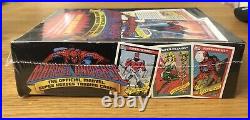 1990 Impel MARVEL UNIVERSE Series 1 Trading Cards FACTORY SEALED BOX 36 PACKS