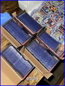 1990 Impel MARVEL UNIVERSE Series 1 Trading Cards Huge Lot Sleeved in Exc- Mnt