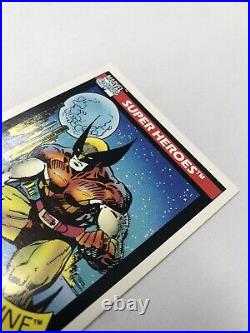 1990 Impel Marvel Comics Grail Super Heroes Key Wolverine #10 Trading Card