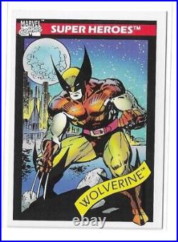 1990 Impel Marvel Comics Grail Super Heroes Series 1 Card Key Wolverine #10