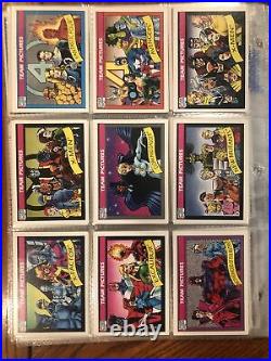 1990 Impel Marvel Comics Super Heroes 162 Complete Trading Card Set