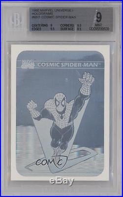 1990 Impel Marvel Comics Super Heroes #MH1 Cosmic Spider-Man BGS 9 MINT Card k4g