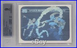 1990 Impel Marvel Comics Super Heroes #MH5 Spider-Man vs Green Goblin BGS 9 k4g