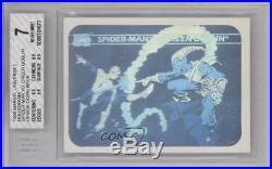 1990 Impel Marvel Comics Super Heroes #MH5 Spider-Man vs Green Goblin Card k4g