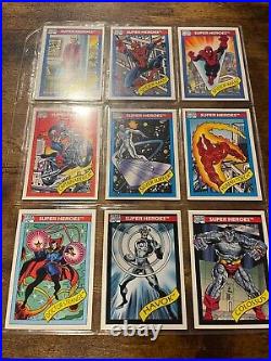 1990 Impel Marvel Comics Super Heroes Trading Full Card Set