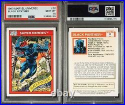 1990 Impel Marvel Universe #20 Black Panther PSA 10 GEM MINT