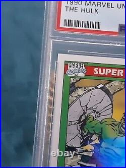 1990 Impel Marvel Universe #3 The Hulk PSA 9 MINT